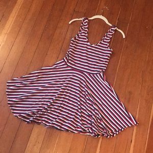 Fit + Flare Dress US M Jersey Cotton Swing Skater